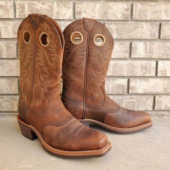 heritage roughstock western boot